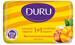 DURU 1+1 Крем-мыло 80гр Манго/Персик